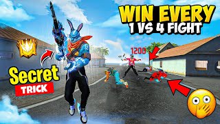 How To Win Every 1 Vs 4 Fight in Free Fire  Free Fire Pro Tips and Tricks  FireEyes Gaming [upl. by Sinnek950]