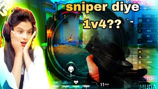 Jannat gaming giving reaction on me 🤣 freefire tournamenthightlight jannatgaming itzkabbo [upl. by Alcinia]