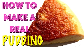 HOW TO MAKE PUDDING  HOW TO MAKE CAKE PUDDING DESERTS RECIPES EASY [upl. by Cagle372]