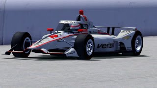 automobilista 1 hot lap penske will power indianapolis [upl. by Rainger]