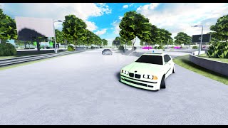 I DRIFTED LIKE A PRO USING A BMW E36 IN DRIFT PARADISE ROBLOX [upl. by Hameean]