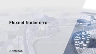 Flexnet License Finder prompts when loading Autodesk software [upl. by Isaacson563]