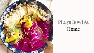 pitaya bowl at home [upl. by Umberto]