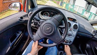 2014 Opel Corsa D 12 85HP 0100 POV Test Drive 1197 Joe Black [upl. by Ledniahs329]