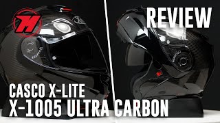 Review casco modular XLITE X1005 ULTRA CARBON NCom ¡Uno de los mejores [upl. by Retrac599]