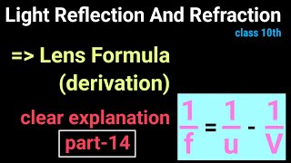 10th class physical science light reflection and refraction clear explanation part 14 by SMR sir [upl. by Adamik]