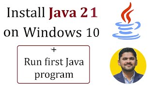 How to Install Java JDK 21 on Windows 10  Amit Thinks [upl. by Trevethick]