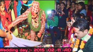 Wedding day 💑  Nepali Traditional wedding Ceremony Highlights [upl. by Sivle]