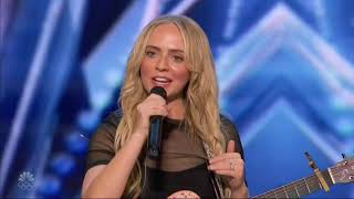 Americas Got Talent 2021 Madilyn Bailey Full Performance amp Judges Comments Auditions Week 6 S16E06 [upl. by Yhtorod]