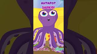 🐙Ahtapot 🐠Denizatı 🪼Denizanası Şarkısı miniyoçocukşarkıları ahtapot denizatı denizanası [upl. by Tertius980]