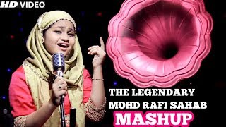 The Legendary Singer Mohd Rafi Song Mashup  Yumna Ajin [upl. by Yuu]