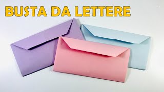 Origami  Busta da lettera fai da te [upl. by Feilak653]