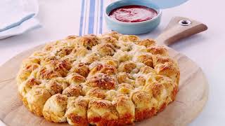 Parmesan Garlic Monkey Bread Recipe [upl. by Haidabez15]