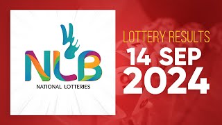 NLB Live Lottery Draw 20240914  0930 PM [upl. by Nylevol628]