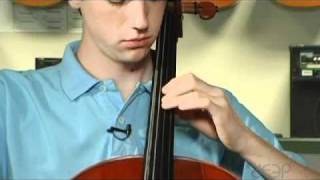 How to do a 2 Octave E Flat Major Scale on Cello [upl. by Romilly]