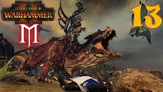 Total War Warhammer 2  Jaszczuroludzie 13  Imperia Śmiertelnych  Dzicy Orkowie [upl. by Jorie592]