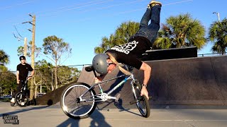 Old School Rider Does BMX Tricks That Seem Impossible [upl. by Giacopo]