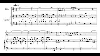 JS Bach – Sonate gmoll BWV 1020 Bearbeitung für Blockflöte [upl. by Silva98]