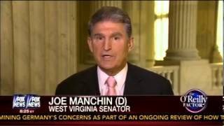 Manchin and Bill OReilly Discuss Need for Delaying ACA Individual Mandate Penalty [upl. by Blunt]