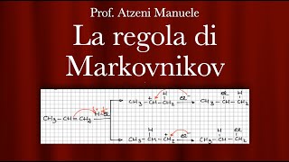 La regola di Markovnikov L42 ProfAtzeni ISCRIVITI [upl. by Avilys]