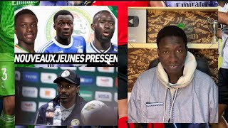 Aliou Cisse confirme la convocation des Trois nouveaux joueurs [upl. by Hopkins]