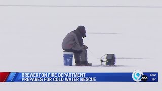 How Brewerton Fire Department prepares for cold water rescues [upl. by Theobald]