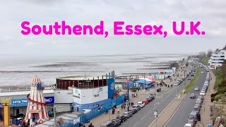 Southend on Sea Southend Essex Southend tour seafront beach English seaside resort holiday [upl. by Zoubek898]