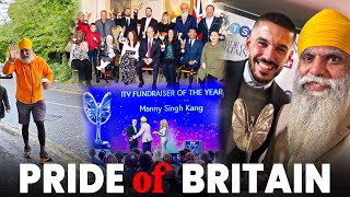 Sikh fundraiser named Pride of Britain [upl. by Tansey]