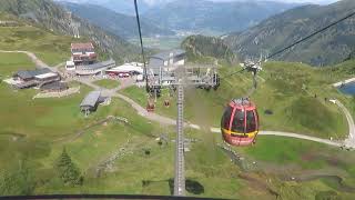 Kaprun Kitzsteinhorn  15MGD Gletscherjet II Talfahrt Sommerbetrieb [upl. by Nywles275]