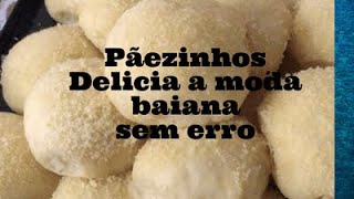 Pãozinho Delicia com recheiobaiano [upl. by Neehs]