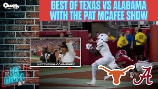 Best of Field Pass with The Pat McAfee Show Texas vs Alabama [upl. by Watkins]