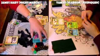 Pokemon TCG League Challenge Expanded R4 Night March vs Flareon  Vespiquen Sutton Coldfield [upl. by Zorana237]