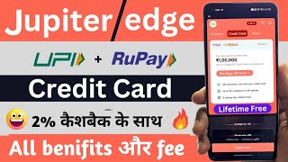 Jupiter Credit Card Review  Jupiter Rupay Credit Card  Jupiter Edge UPI Credit Card Review [upl. by Aneema]