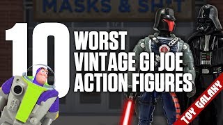 Top 10 Worst Vintage GI Joe Action Figures  List Show 38 [upl. by Rozanna299]