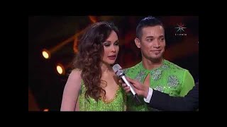 Tania Vazquez y Reyes Garcia bailando Salsa Bailando por un sueño 2017 [upl. by Meekahs]