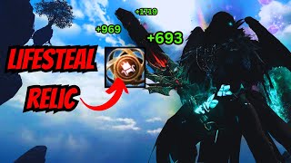 INSANE HEALING  Trying Out the New LIFESTEAL Relic on my REAPER  GW2 [upl. by Odlanir]