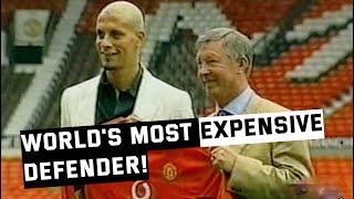 The Worlds Most Expensive Defender Rio Ferdinand signs for Manchester United  News Report  2002 [upl. by Langille579]