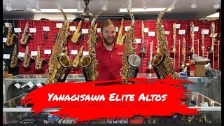 Yanagisawas Elite Series Alto Saxophones [upl. by Fee]