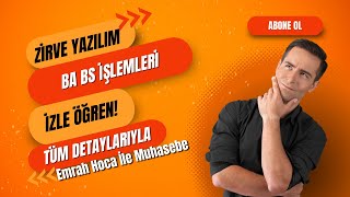 ZİRVE FİNANSMAN  BABS İŞLEMLERİ [upl. by Gnof]