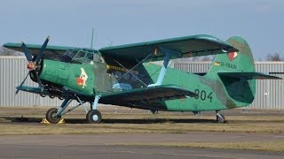 Insel Usedom Rundflug mit der Antonov AN2 [upl. by Leunam942]