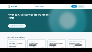 MIFOTRA USER GUIDE How to do job Application [upl. by Nelrah927]