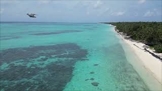 Lakshadweep Island 🏝️ Aerial view [upl. by Areikahs]