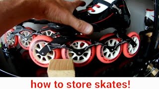 Durable and Cheap way to store Skates [upl. by Yelekreb]