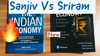 🔥🔥🔥Sanjiv Verma Vs Sriram IAS Indian Economy Book Review which is best resource for UPSC CSE [upl. by Australia]