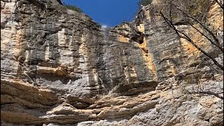 Hiking HemmedIn Hollow Tallest Waterfall in the Midwest USA [upl. by Armil]