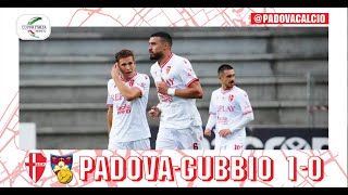 PadovaGubbio 10 highlights  8° Coppa Italia 20222023 [upl. by Arytal]