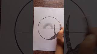 How to Draw Village Scenery with Pencil Sketch Nature Pencil Drawing for Beginners [upl. by Assirem]