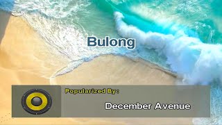 Bulong  December Avenue MIDI Karaoke [upl. by Thorin]