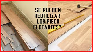 Se puede reutilizar el piso flotante [upl. by Gus]