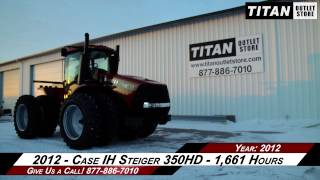 Case IH Steiger STX350HD  1674 hrs High Flow Pump PTO Tractor Sold on ELS [upl. by Enileuqaj]